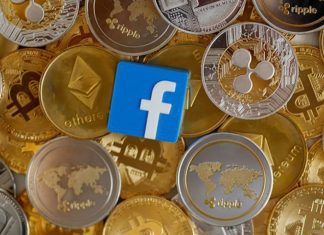 Is Libra (facebook’s new cyrpto coin) a game-changer? Facebook logo is seen on representations of virtual currencies in this illustration picture