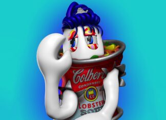 Artist Philip Colbert releases 7777 unique NFT Lobster Portraits