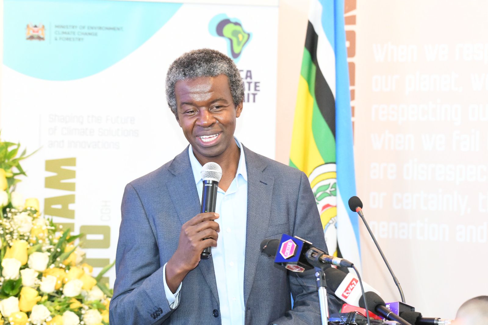 Mr Joseph Ng'ang'a, Africa Climate Summit CEO.
