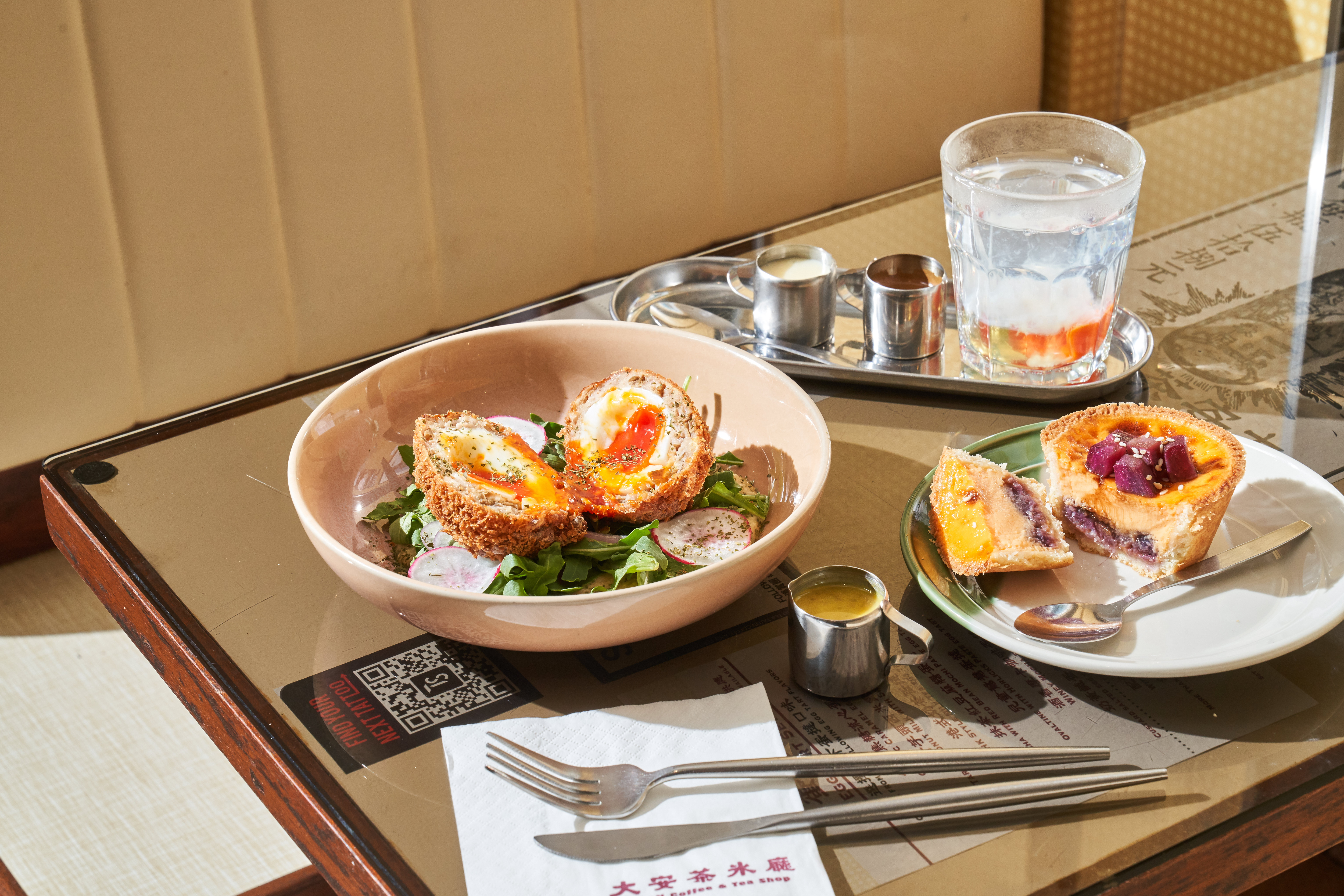 A fusion of traditional and modern Hong Kong-style egg dishes
