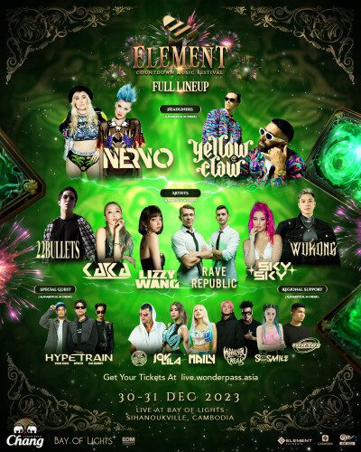 Experience the Ultimate New Year's Eve Blowout at 'Element' Countdown