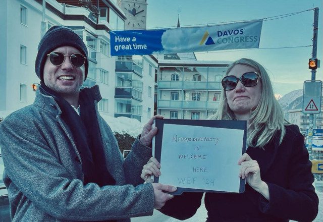 Dunne and Ruthenberg at World Economic Forum