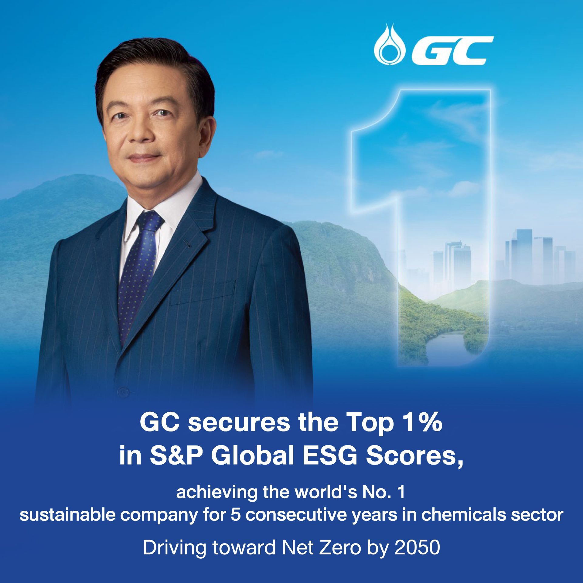 GC secures the Top 1% in S&P Global ESG Scores and is ranked as the No ...