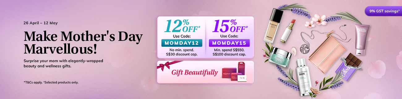 Celebrate mum in style with iShopChangi's Mother's Day extravaganza