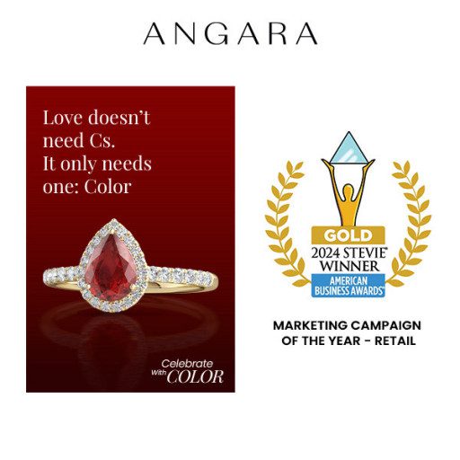Angara Wins Stevie Awards