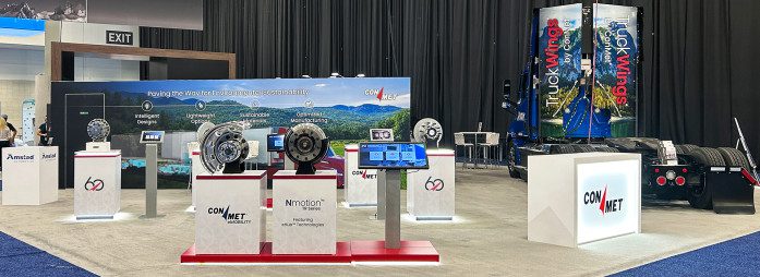 ConMet booth at ACT Expo 2024
