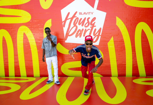 Attendees at Blavity House Party Festival