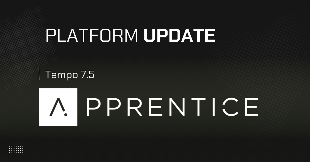 Tempo Manufacturing Cloud 7.5
