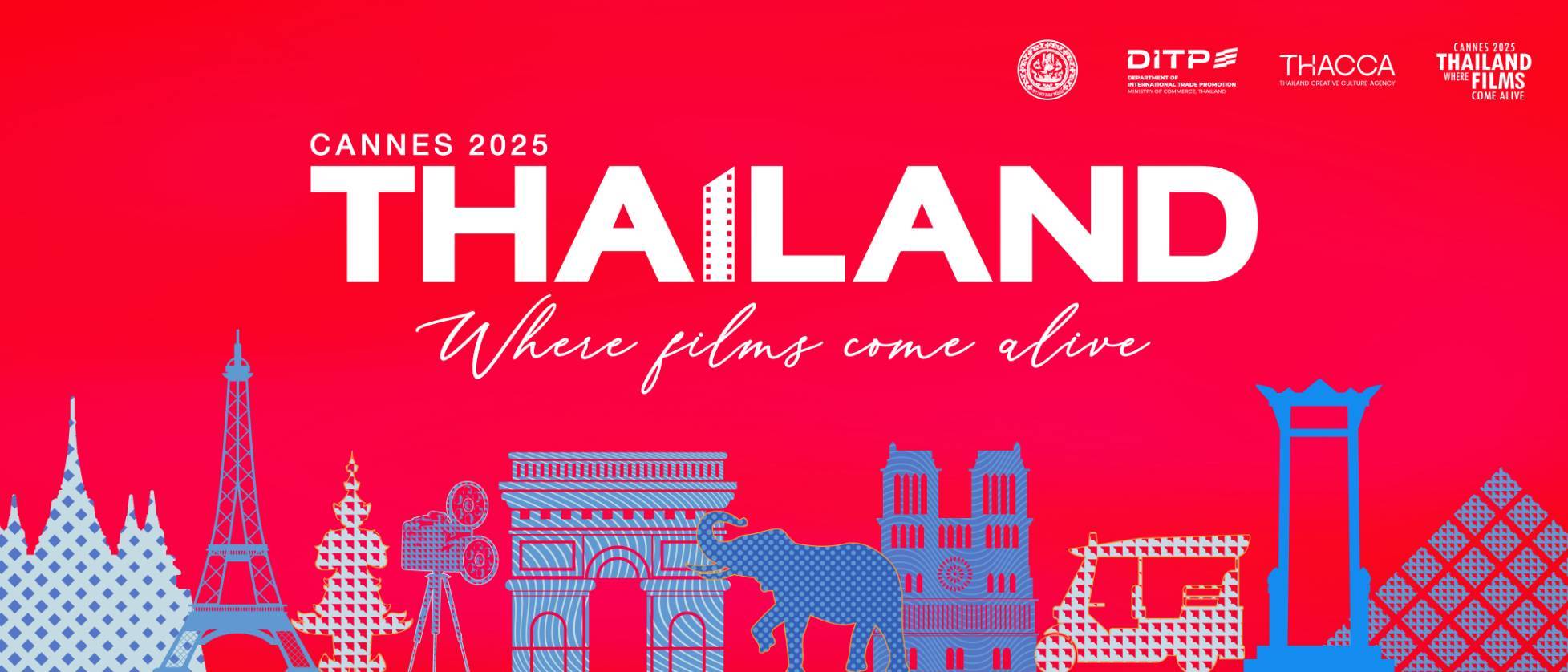 The Ministry of Commerce showcases Thai soft power at Cannes Film Festival 2025 through “Thai Night” and over 12 Thai films
