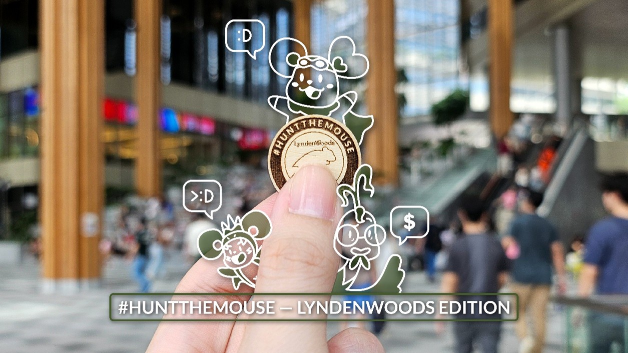 Find the Coins at SG’s Latest Instagrammable Hotspot in #HuntTheMouse – LyndenWoods Edition