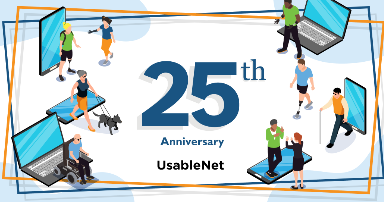 UsableNet Expands EAA Compliance Support as 25th Anniversary Marks Milestone Year