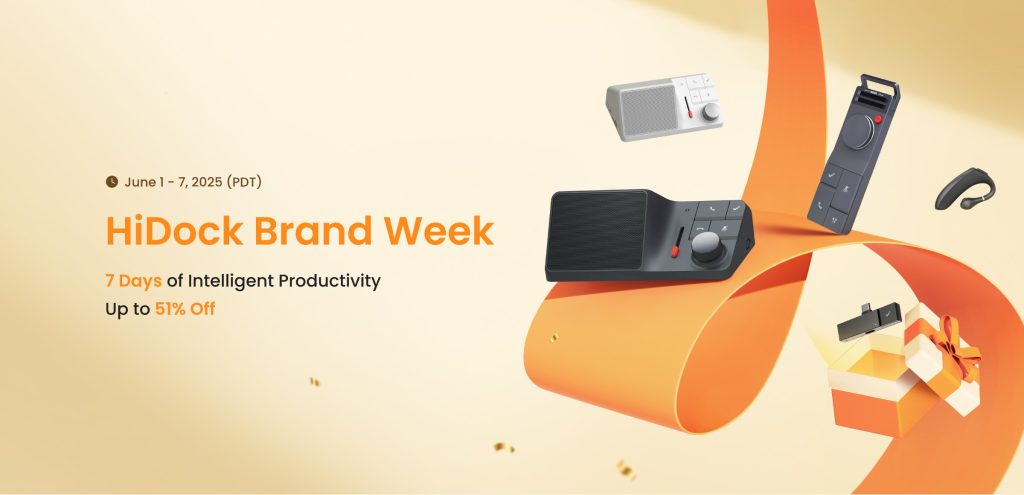 HiDock Celebrates HiDock Brand Week – 7 Days of Intelligent Productivity