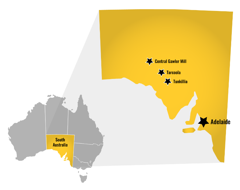 ‘Stage 1’ Resources at Central Gawler Mill Grow to 223koz Au
