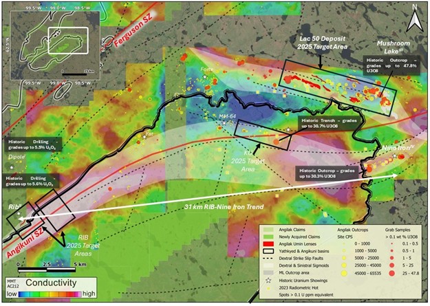 ATHA Completes Ground Geophysics and Commences 2025 Angilak Diamond Drill Exploration Program