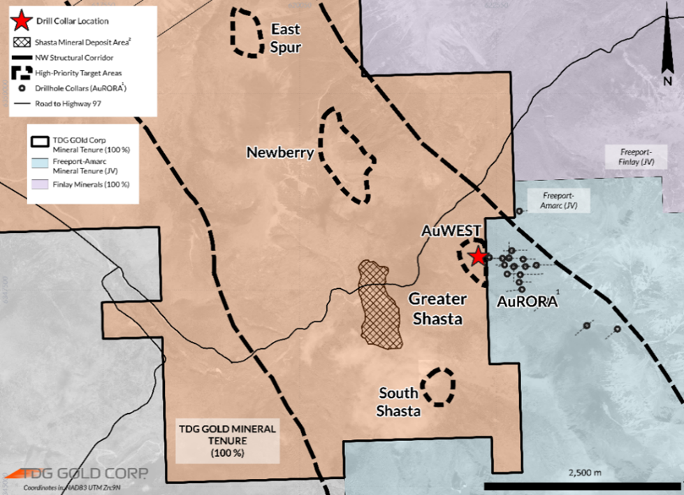 TDG Gold Mobilizes Field Team to Greater Shasta-Newberry Copper-Gold Project, Toodoggone