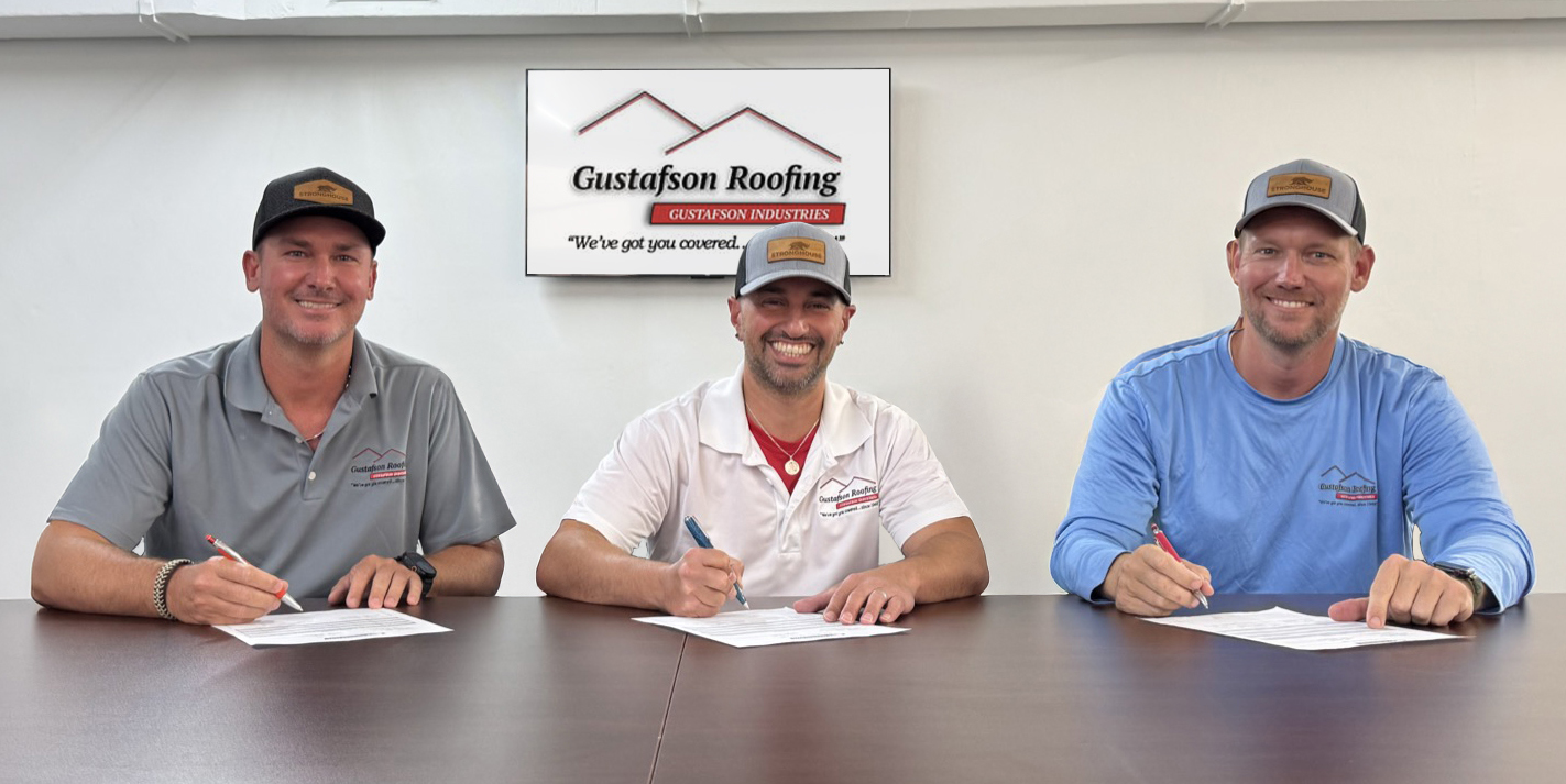Stronghouse Partners With Gustafson Roofing to Expand Reach in Southeast Florida
