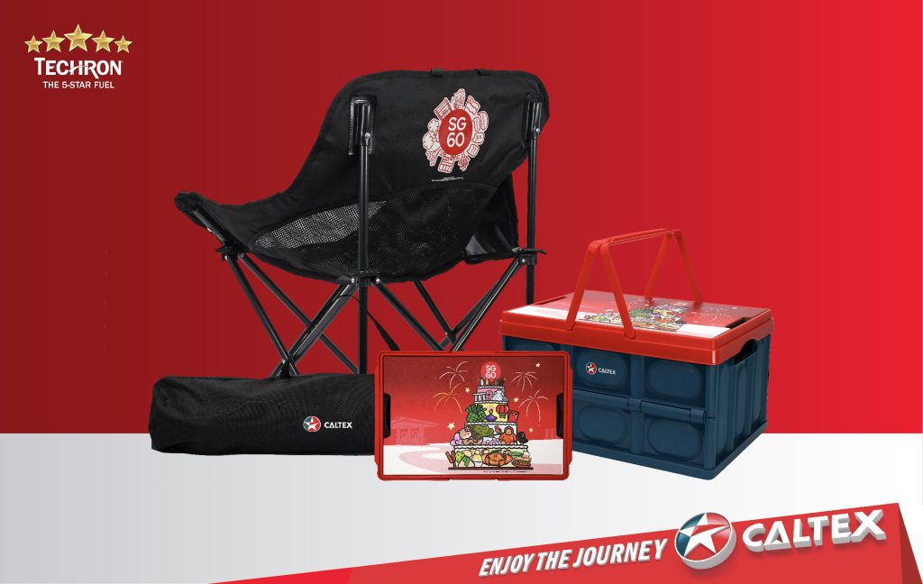 Caltex Commemorates SG60 with Launch of Limited Edition National Day Picnic Sets