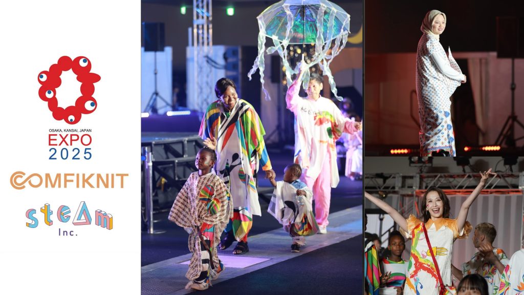 Hong Kong Fabric Innovator Comfiknit Supports The Unified Diversity Fashion Show – SOROYURU in Osaka・Kansai Expo