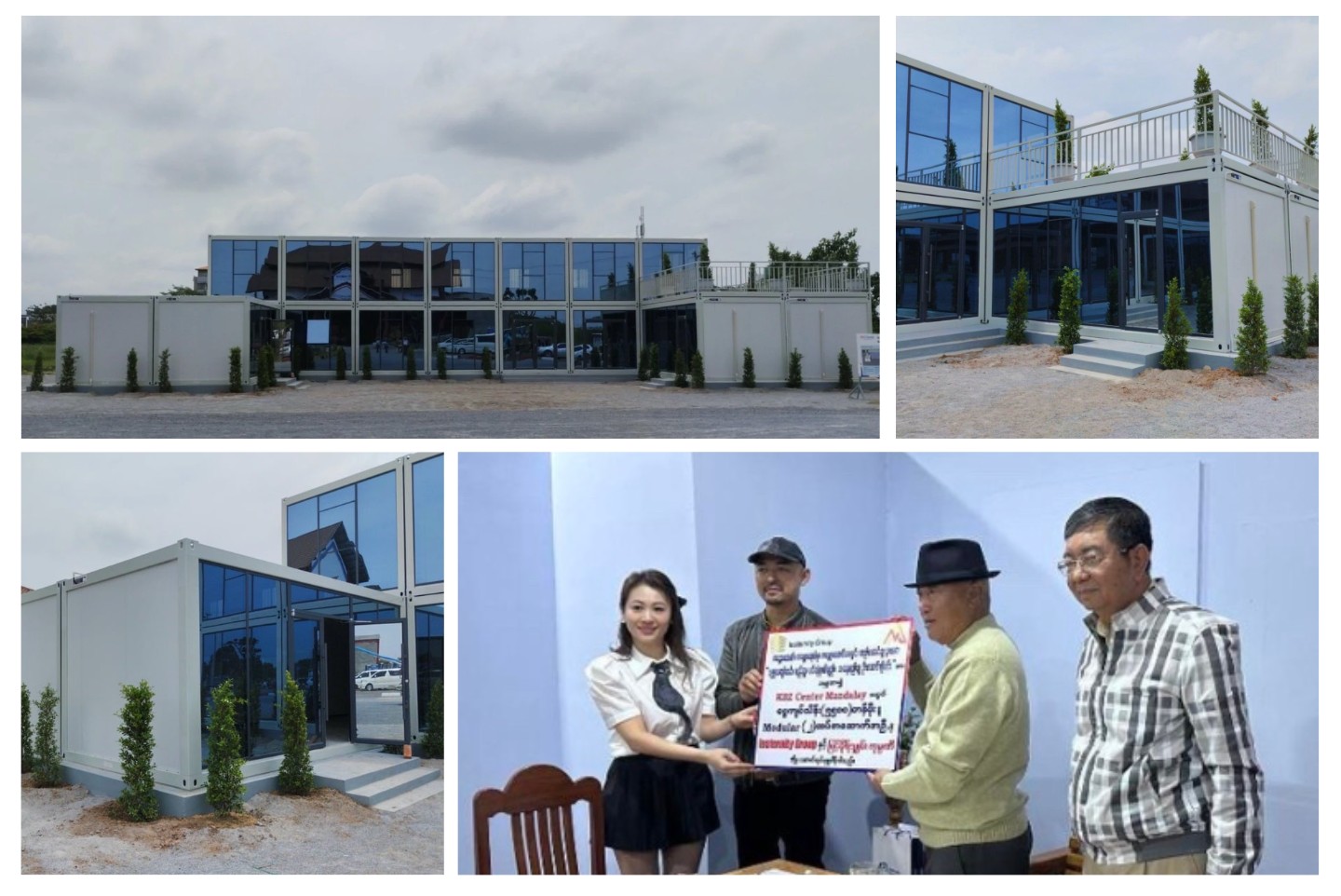 Insternity Group, Myint Mo Shyan, and MyanLife Partner with KBZ Foundation to Support Mandalay’s Post-Earthquake Reconstruction with Modular Building Technology