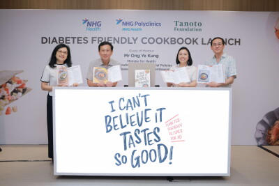 NHG Health And Tanoto Foundation Jointly Launch “I Can’t Believe It Tastes So Good” Healthy Cookbook