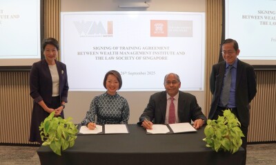 WMI and Law Society of Singapore Launch Certification Targeting 6,500 Lawyers to Support Family Office Sector Growth