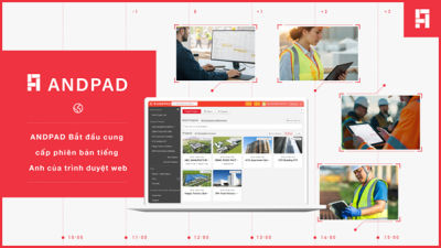 ANDPAD Launches English Web Version for Global Users