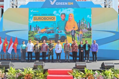 Green SM debuts in Surabaya, driving a cleaner and smarter way to travel