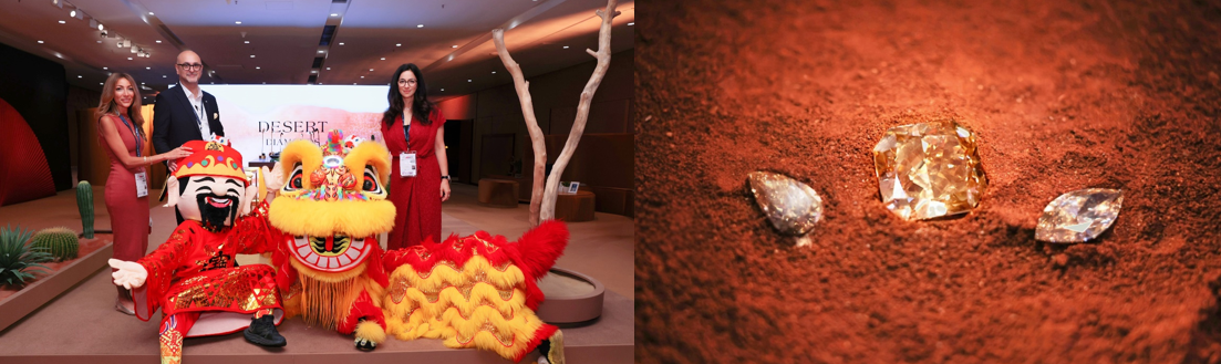 De Beers Group Unveils “Desert Diamonds” at JGW
