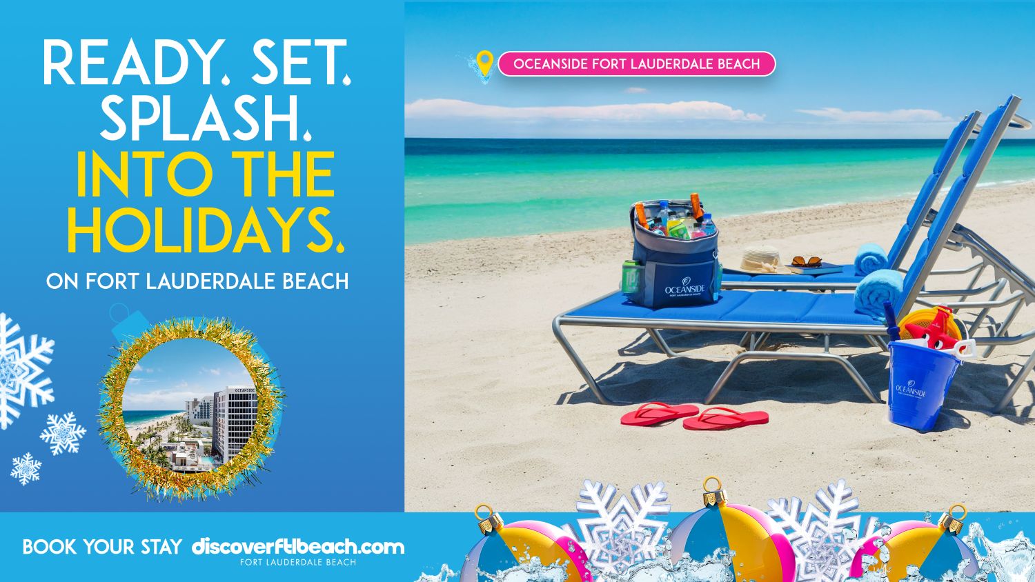 Ready, Set, Splash...Into the Holidays