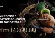 3dsense Media School in Singapore Clinches Top 5 Spot in The Rookies Global School Rankings® 2025