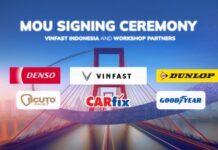 VinFast collaborates with five partners to strengthen electric vehicle after-sales service in Indonesia