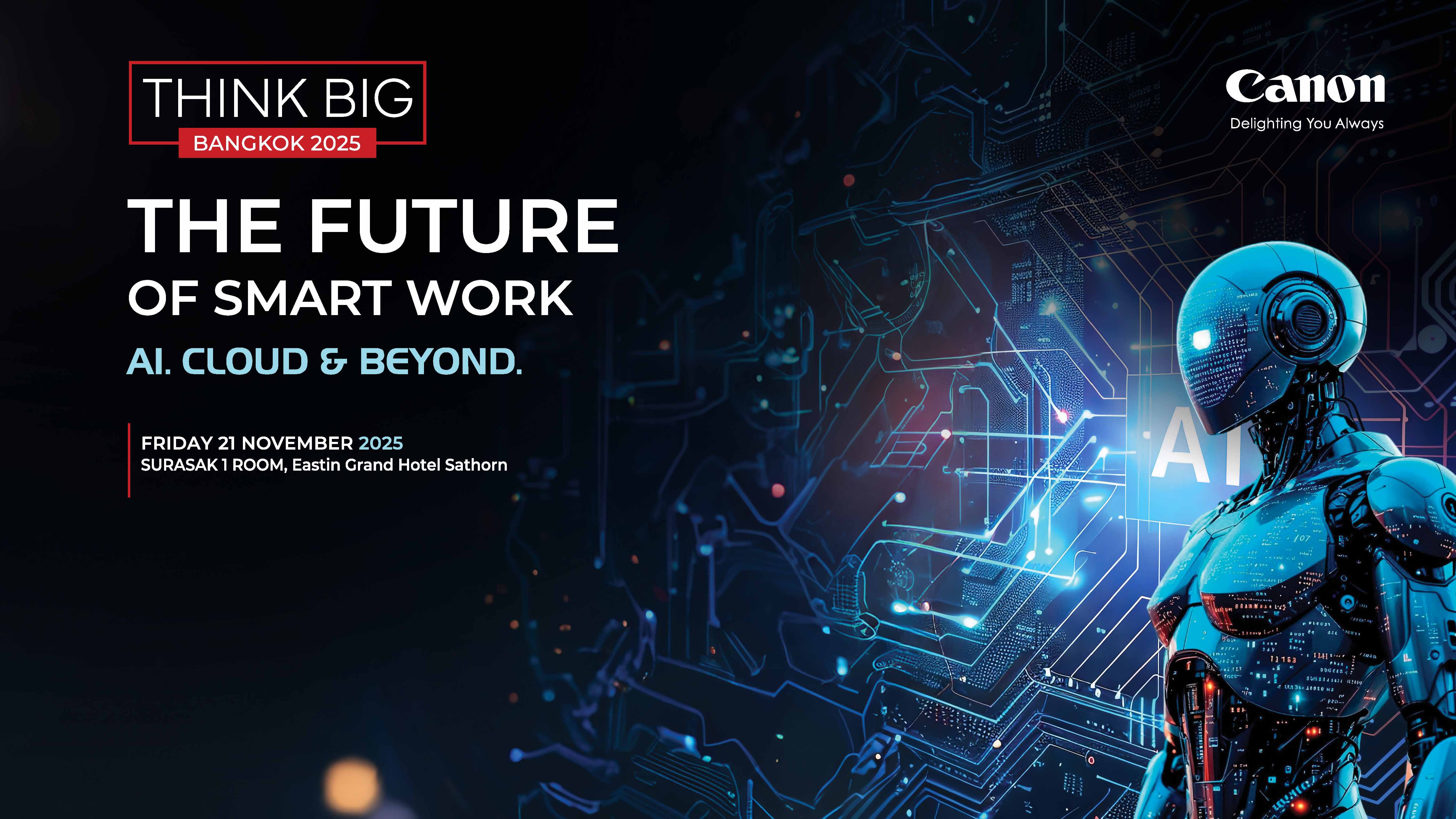 Canon announces Think Big Bangkok 2025
