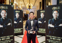 Mr. Yu-Wei Liew of WEIL Hotel wins Asia’s Most Admirable Young Leader at ACES Awards 2025