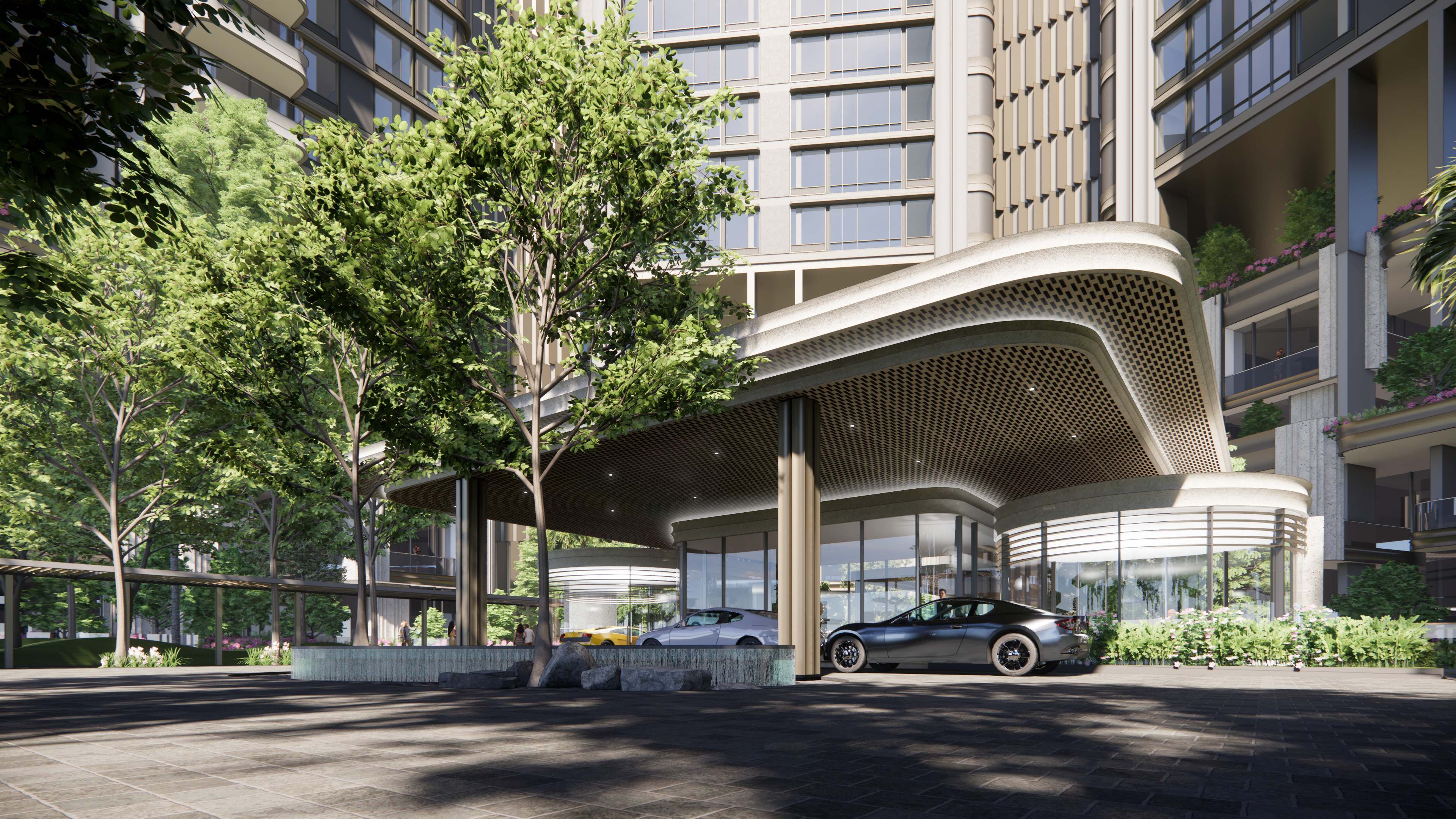 The Magnolia, developed under MIK Group’s M Series platform, integrates spatial discipline, privacy and long-term quality into its architectural framework. Photo courtesy of MIK