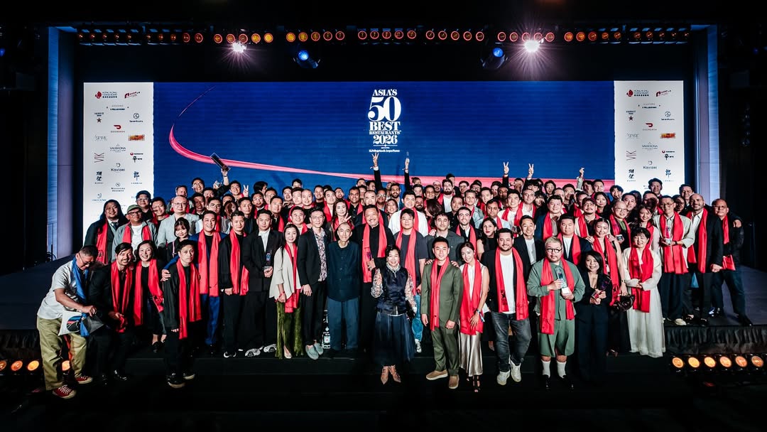 Asia's 50 Best Restaurants Awards Ceremony 2026. Photo credit: Asia's 50 Best Restaurant
