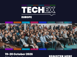 TechEx Europe 2026: 8,000 Enterprise Technology Leaders To Converge in Amsterdam TechEx Europe 2026 RAI Amsterdam 19-20 October AI Cyber Security Digital Transformation enterprise technology