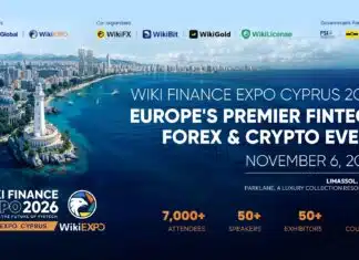Europe’s Fintech and Forex Industry Heads to Cyprus for Wiki Finance Expo 2026 Wiki Finance Expo Cyprus 2026 — Europe's Premier Fintech Forex and Crypto Event, 6 November, Parklane Limassol