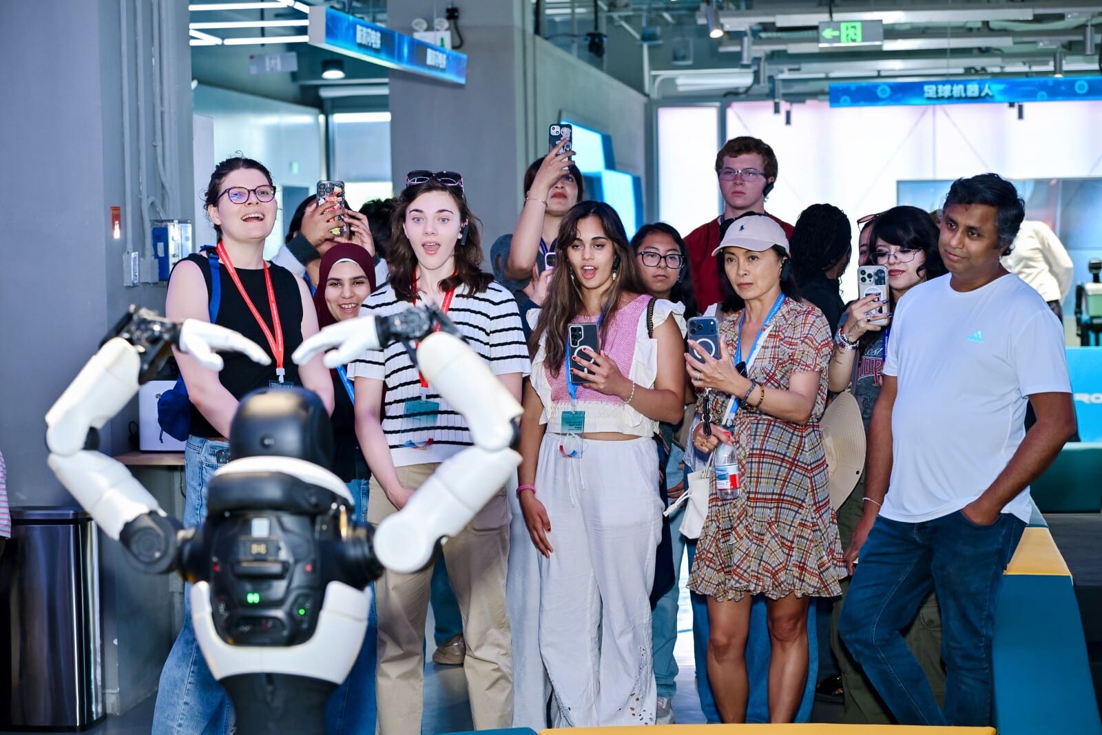 American youth gain first-hand exposure to robotics, smart manufacturing and emerging technologies during the visit