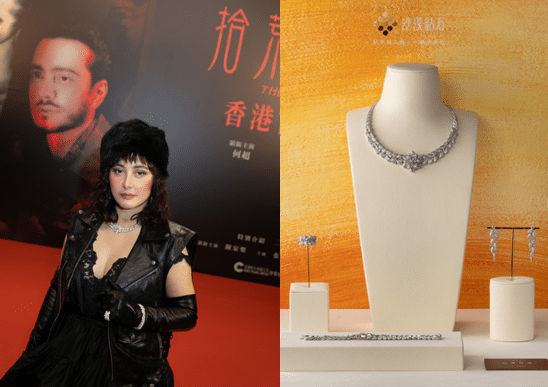 Josie Ho shines in Chow Tai Fook Desert Rose Collection, expressing her bold and distinctive style.