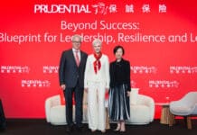 Dr Maye Musk, author, supermodel, and dietitian, speaks at the Prudential Leadership Forum