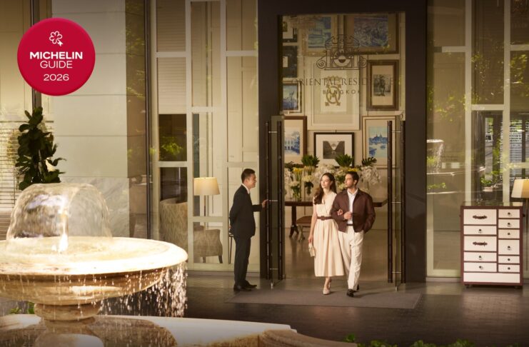 Oriental Residence Bangkok Awarded One MICHELIN Key for the Third Consecutive Year