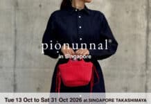 Japanese Bag Brand pionunnal Makes Its Overseas Debut at Takashimaya Singapore