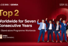 CEIBS Global EMBA ranks second worldwide for seventh consecutive year in 2026 FT ranking